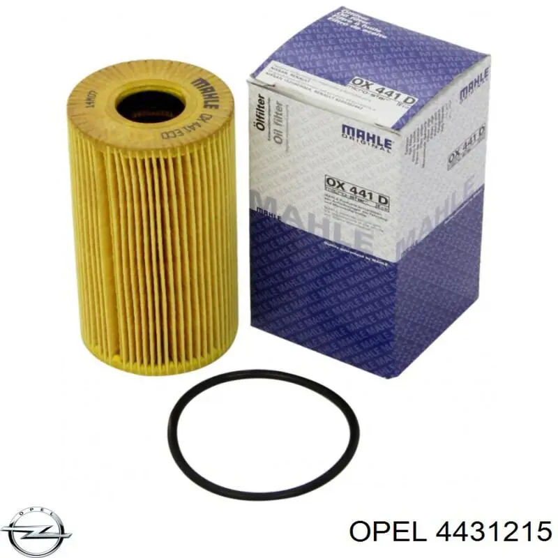 Купить 4431215 Opel Фильтр центробежный очистки масла