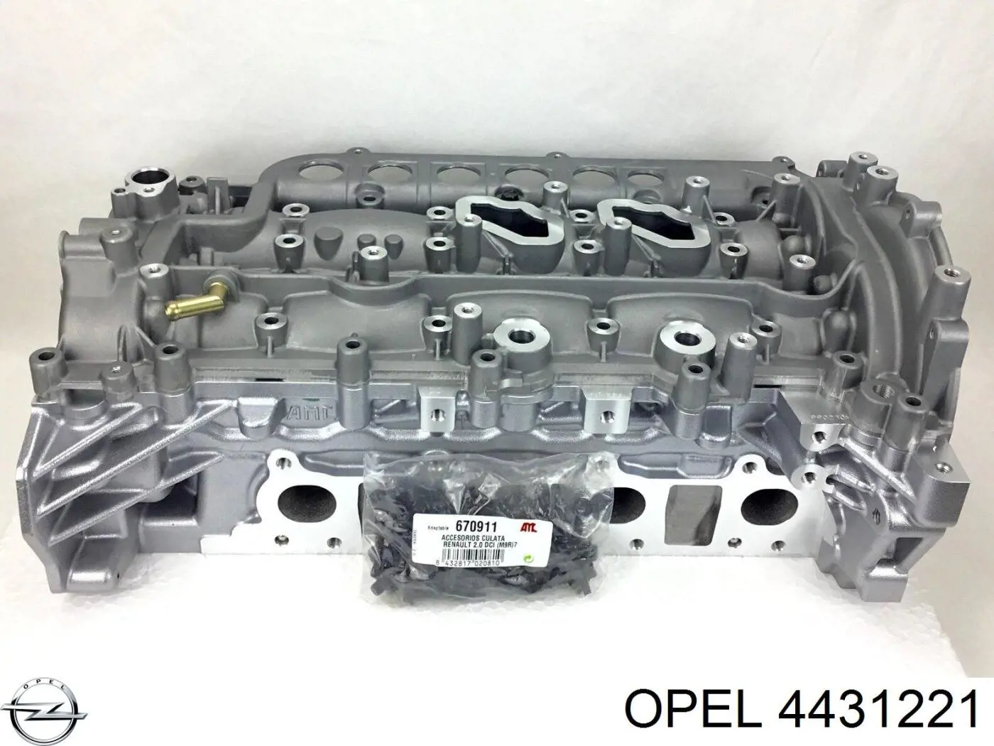 4431221 Opel cabeça de motor (cbc)