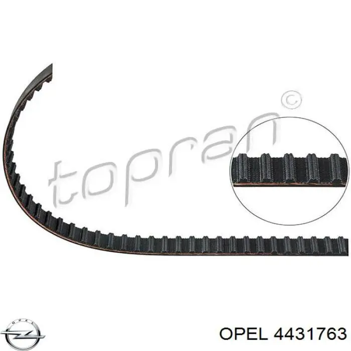 Купить 4431763 Opel Ремень газораспределительного механизма