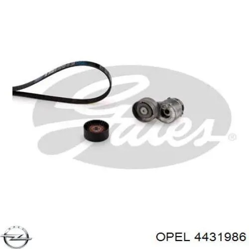 4431986 Opel ремень агрегатов приводной, комплект