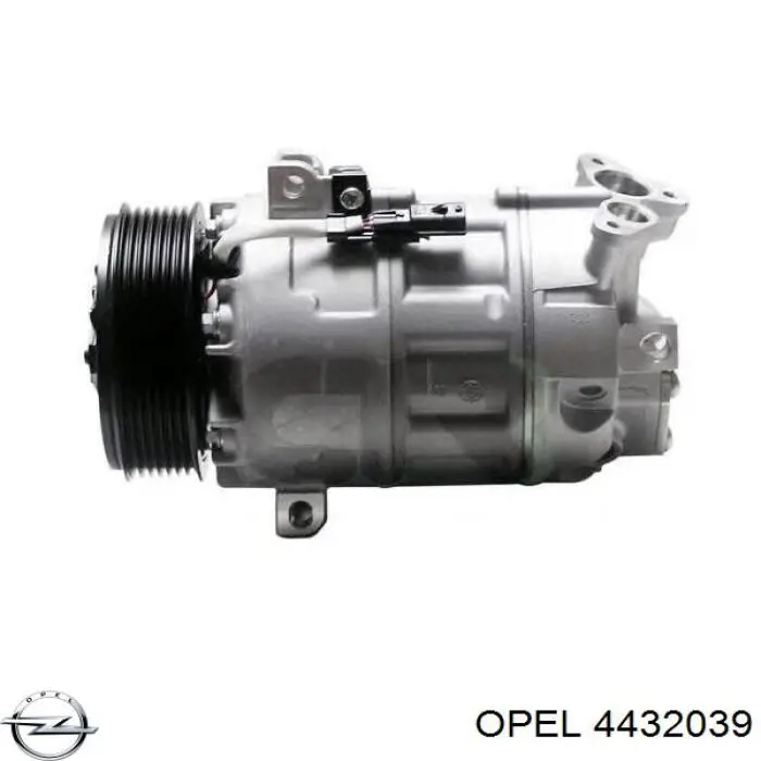 Компрессор системы кондиционирования Opel 4432039 цена, от 177.17 USD