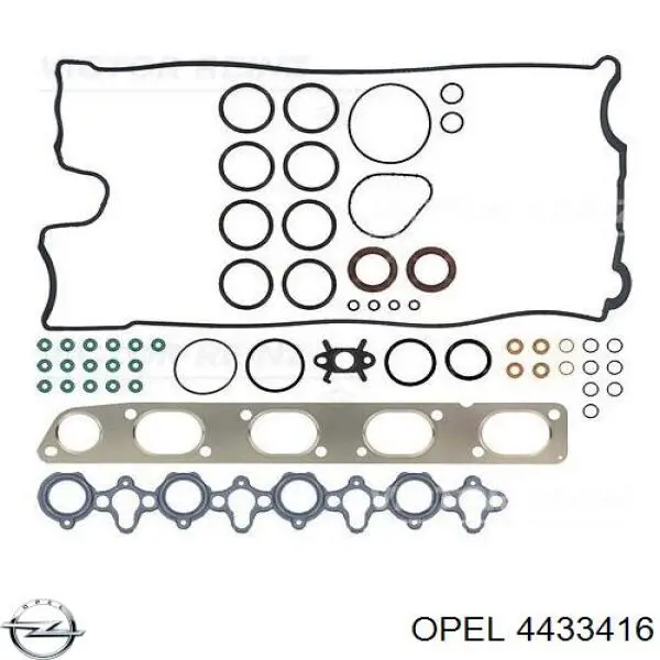 4433416 Opel комплект прокладок двигателя верхний