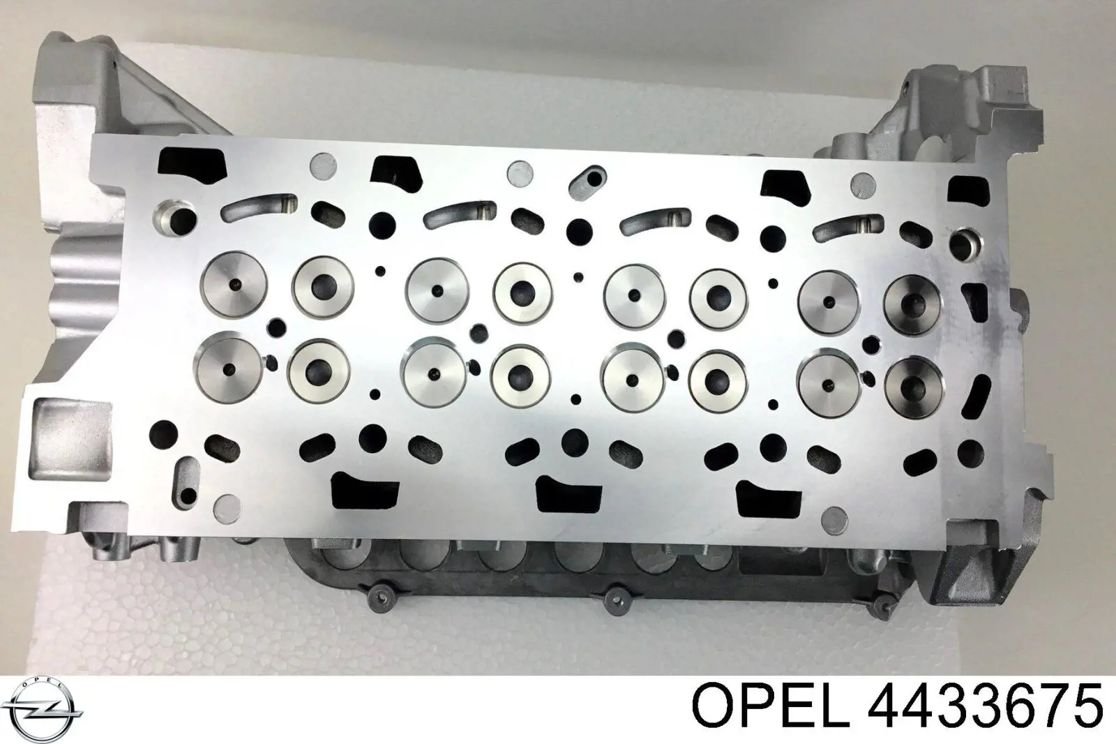 4433675 Opel головка блока цилиндров (гбц)