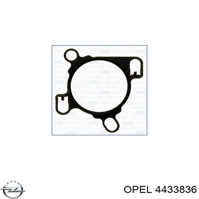 Прокладка дроссельной заслонки 4433836 Opel