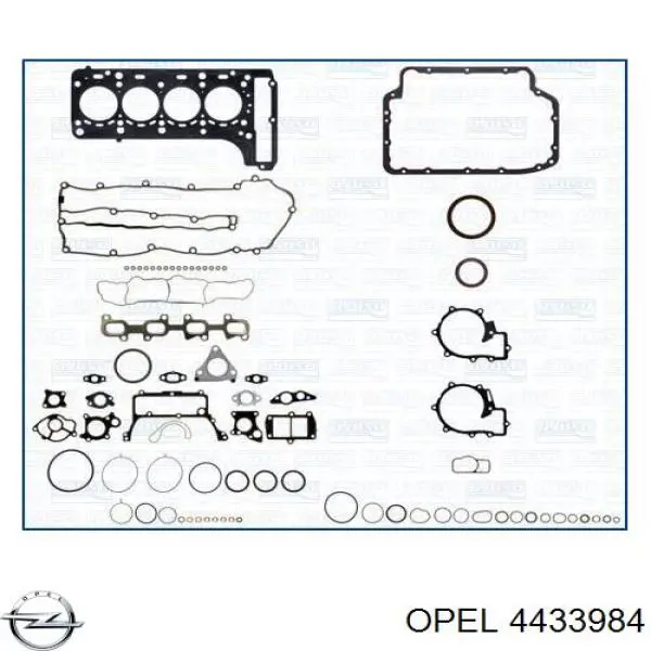 Трубка (шланг) подачи масла к турбине Opel 4433984 цена, от 41.57 USD