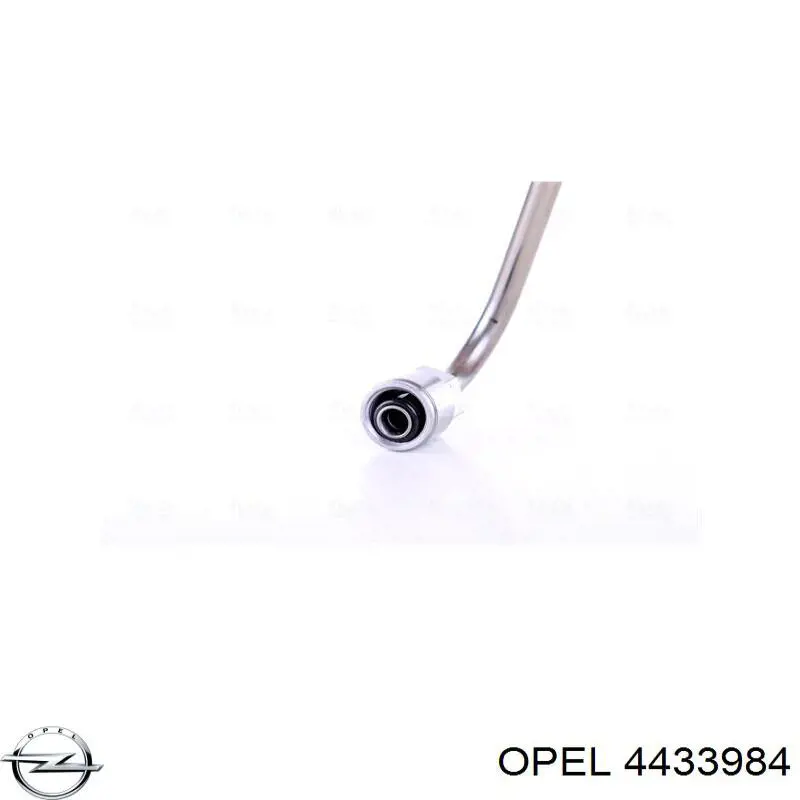 Купить 4433984 Opel Трубка (шланг) подачи масла к турбине