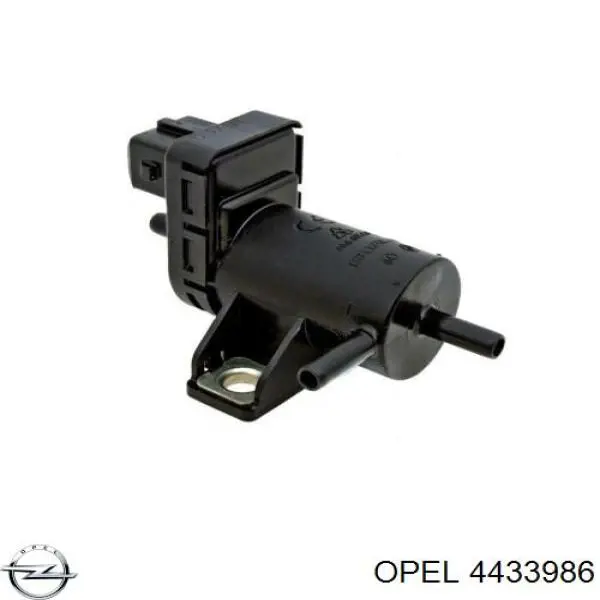 4433986 Opel клапан преобразователь давления наддува (соленоид)
