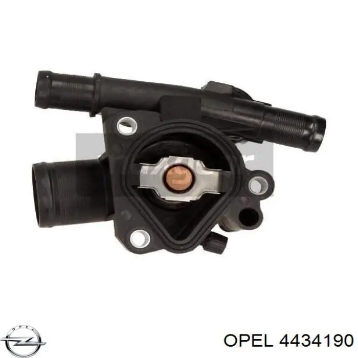 Кожух термостата Opel 4434190 цена, от 28.35 USD