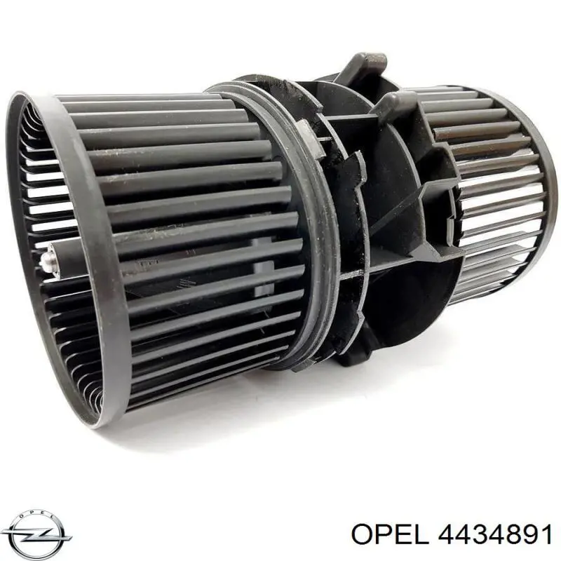 4434891 Opel panela de óleo de cárter do motor