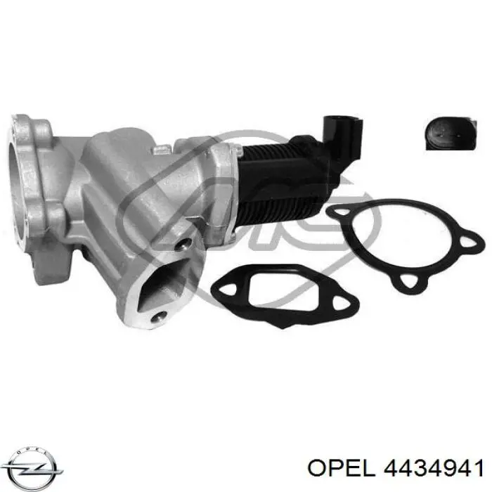 Приборы управления системы рециркуляции Opel 4434941 цена, от 16.87 USD