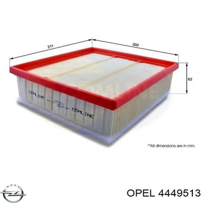 Паразитный ролик 4449513 Opel