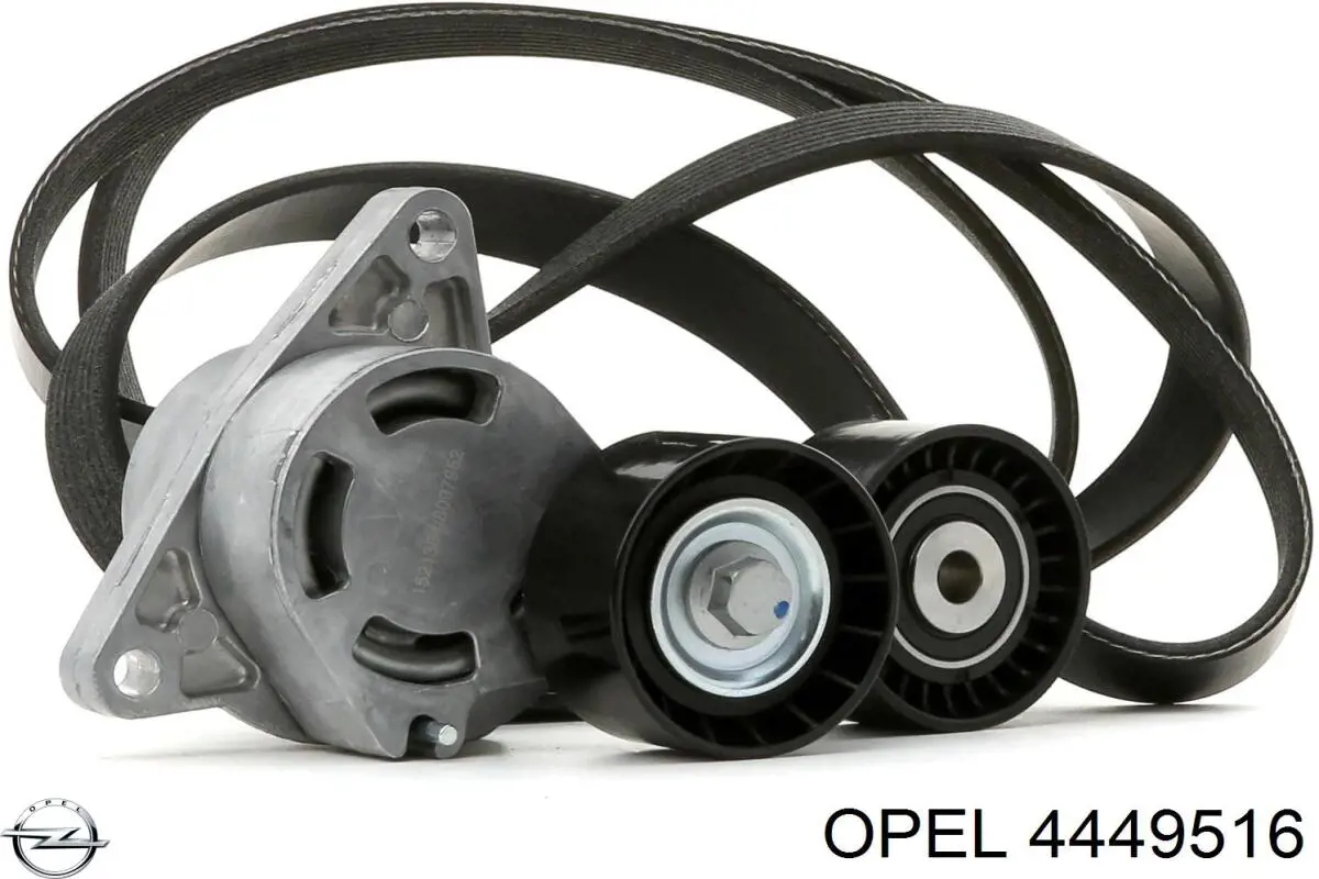 Ремень агрегатов приводной, комплект Opel 4449516 цена, от 106.04 USD