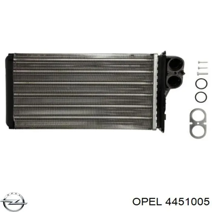 4451005 Opel radiador de forno (de aquecedor)