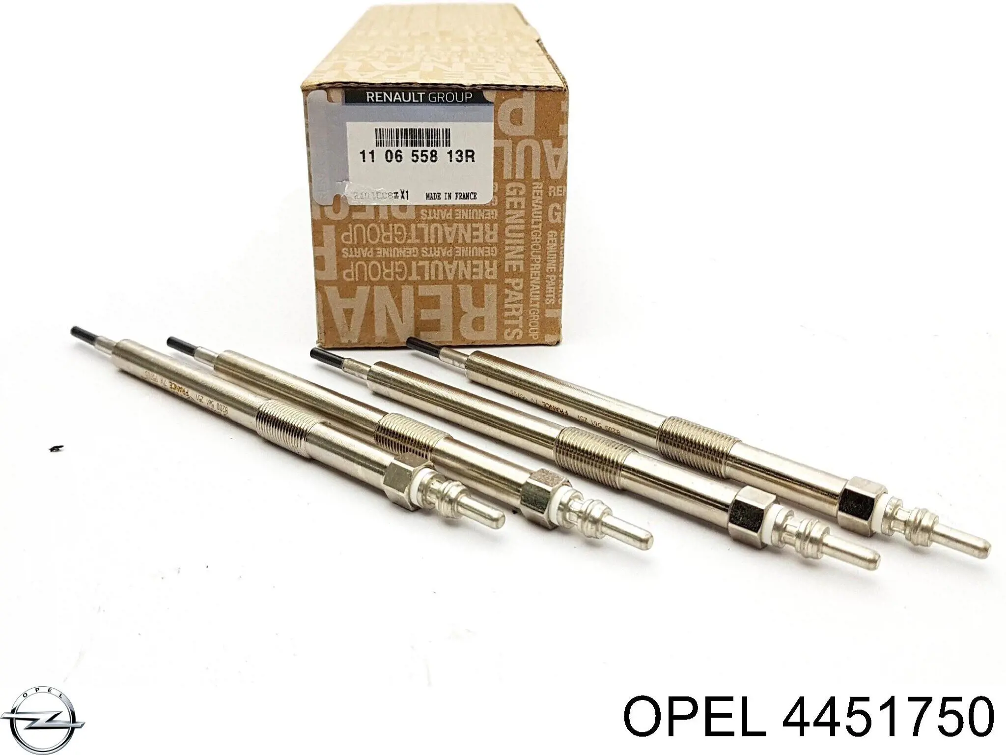 Свечи накала 4451750 Opel