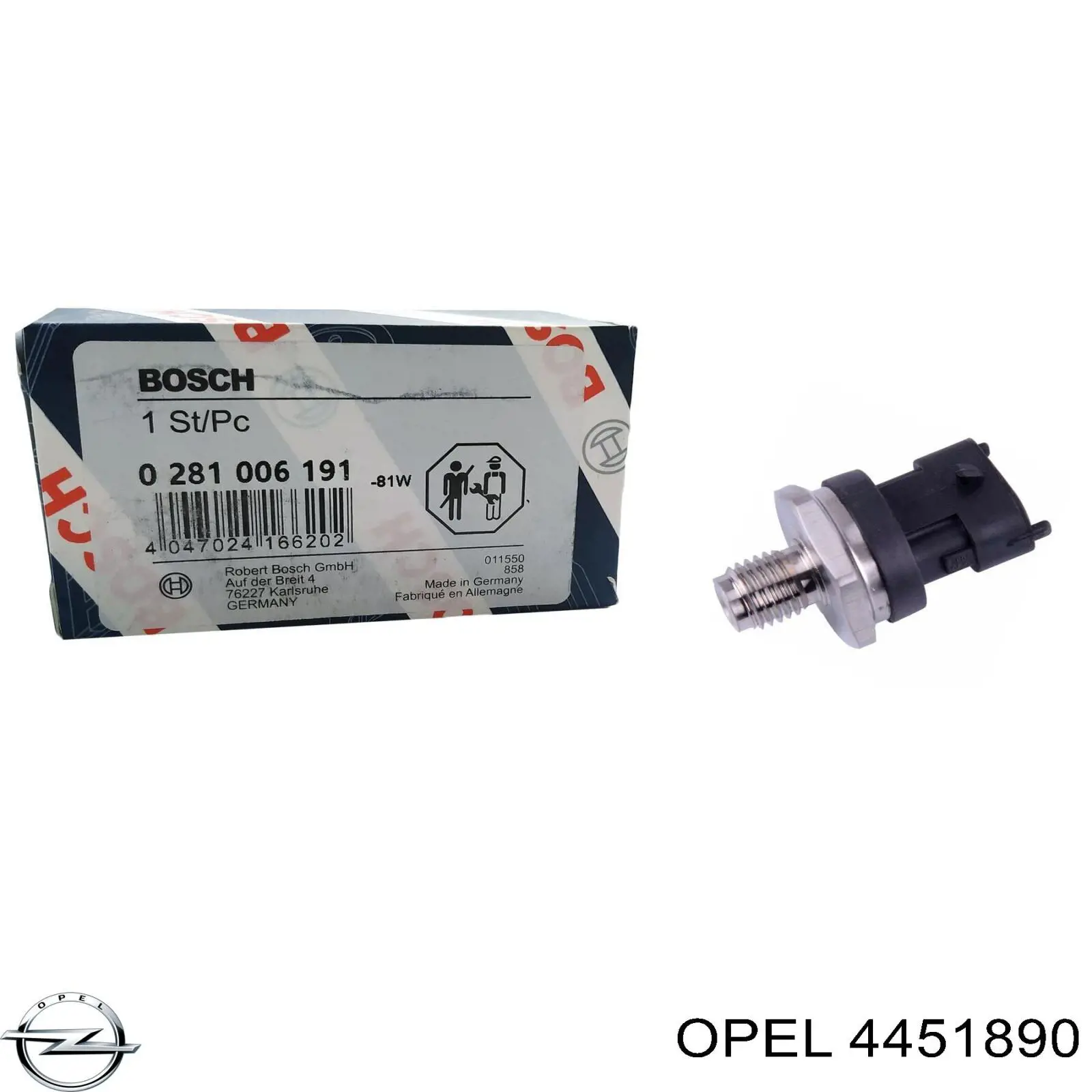 Распределитель топлива Opel 4451890 цена, от 25.34 USD