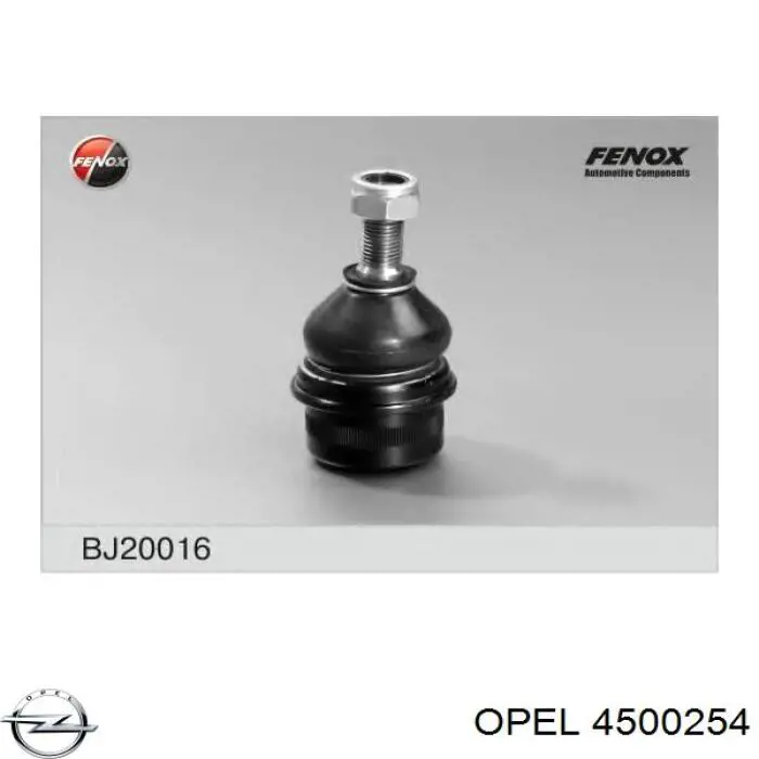 Верхняя шаровая опора Opel 4500254 цена, от 6.55 USD