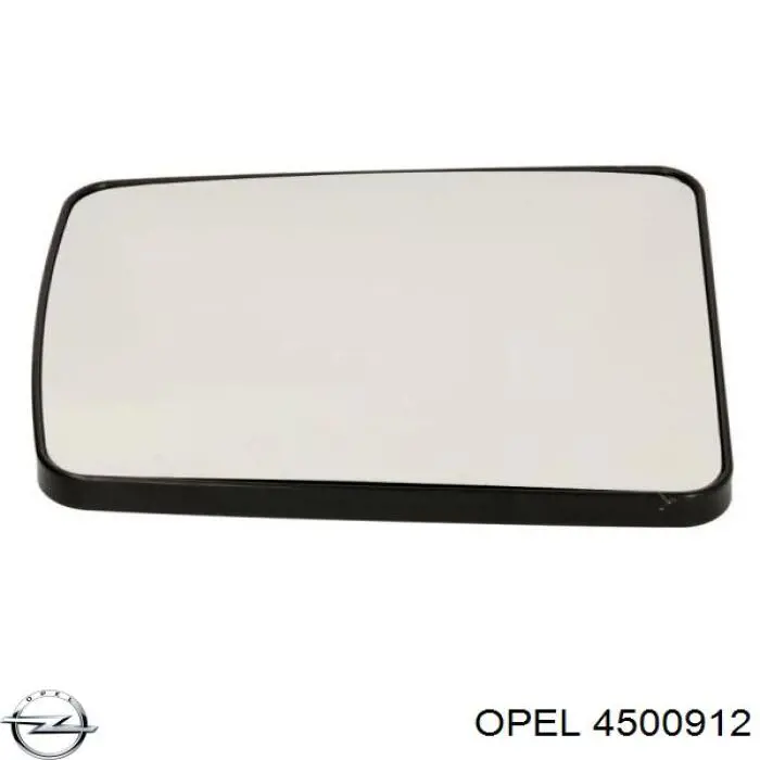 4500912 Opel зеркальный элемент зеркала заднего вида