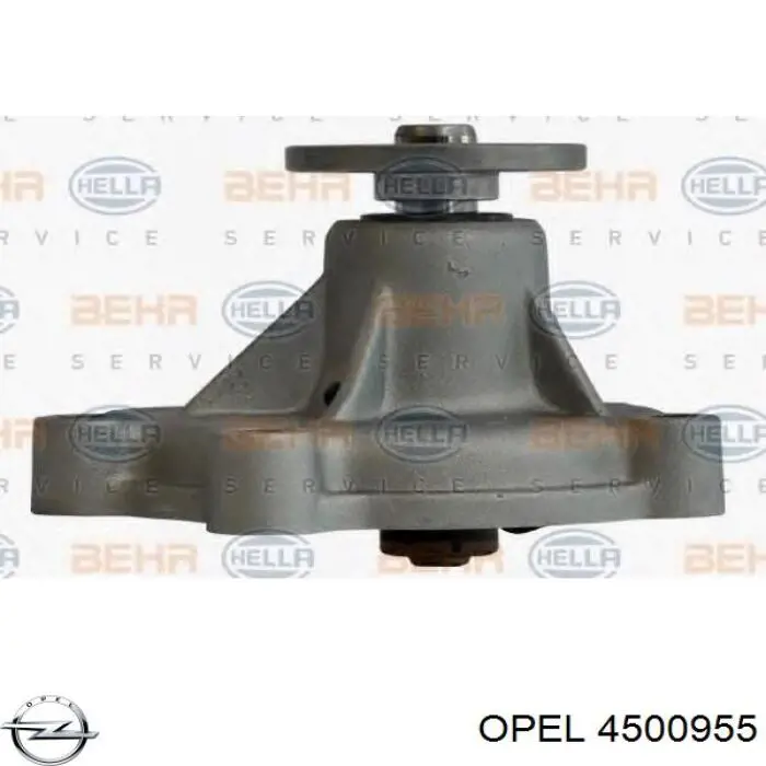 Ролик натяжителя приводного ремня Opel 4500955