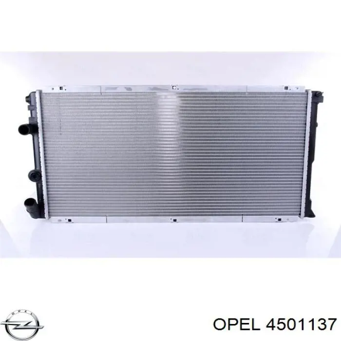 4501137 Opel радиатор