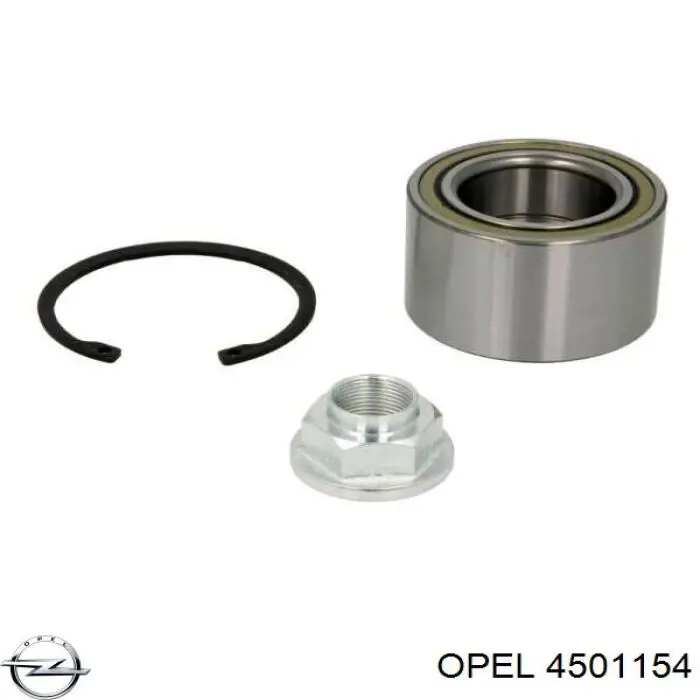 Купить 4501154 Opel Подшипник передней ступицы