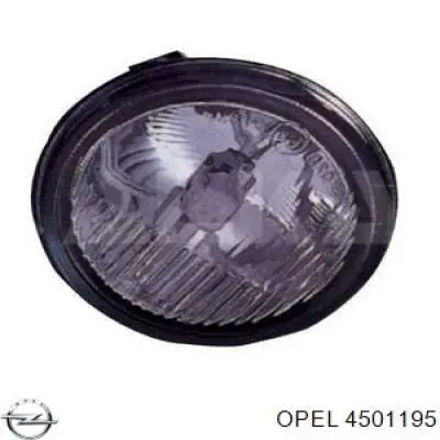 4501195 Opel фара противотуманная левая