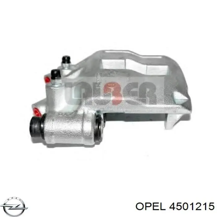 4501215 Opel Суппорт тормозной, передний, правый