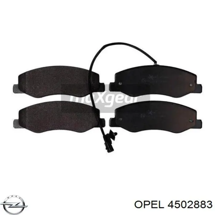 Колодки дисковые  Opel 4502883 цена, от 26.69 USD