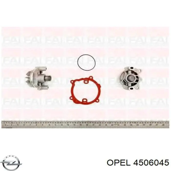Купить 4506045 Opel Насос охлаждения