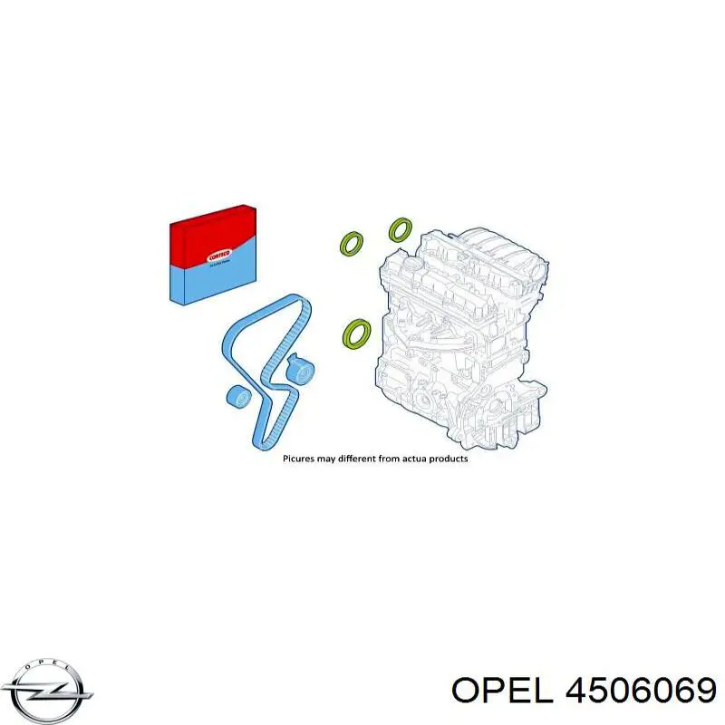Крышка ГБЦ Opel 4506069 цена, от 6.89 USD