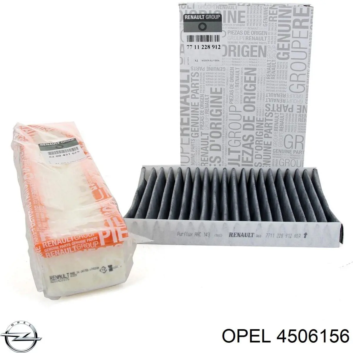 Реле свечей накаливания Opel 4506156