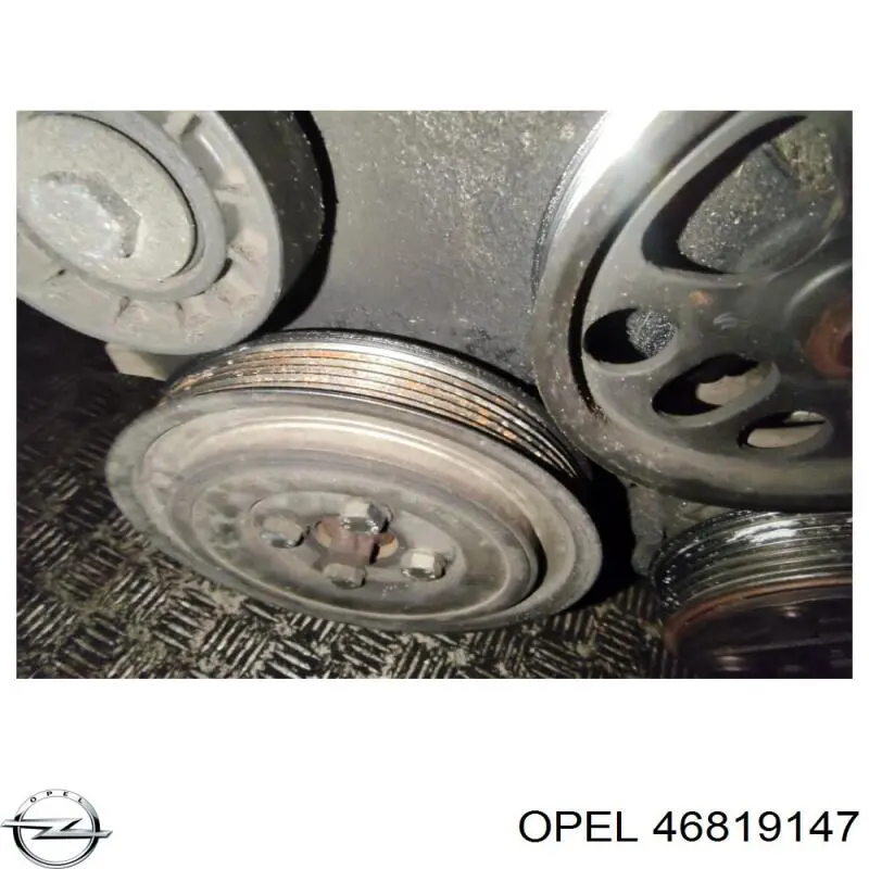Купить 46819147 Opel Шкив-демпфер коленвала