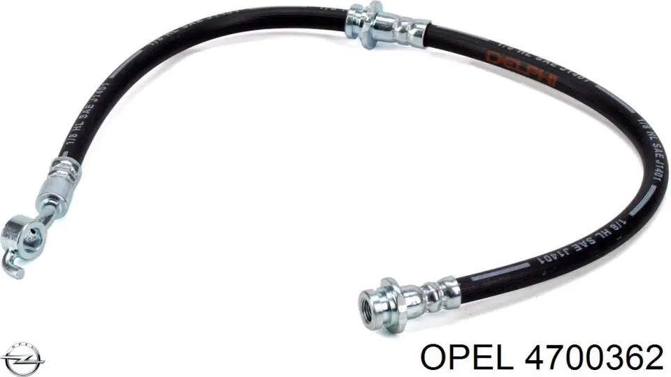 Купить 4700362 Opel Шланг тормозной передний