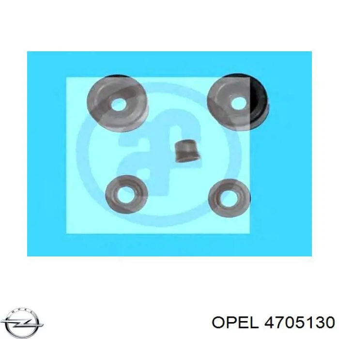 Рабочий тормозной цилиндр Opel 4705130 цена, от 14.55 USD