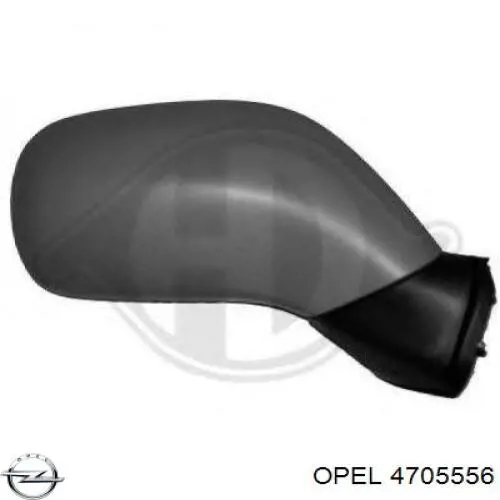 4705556 Opel зеркало заднего вида правое