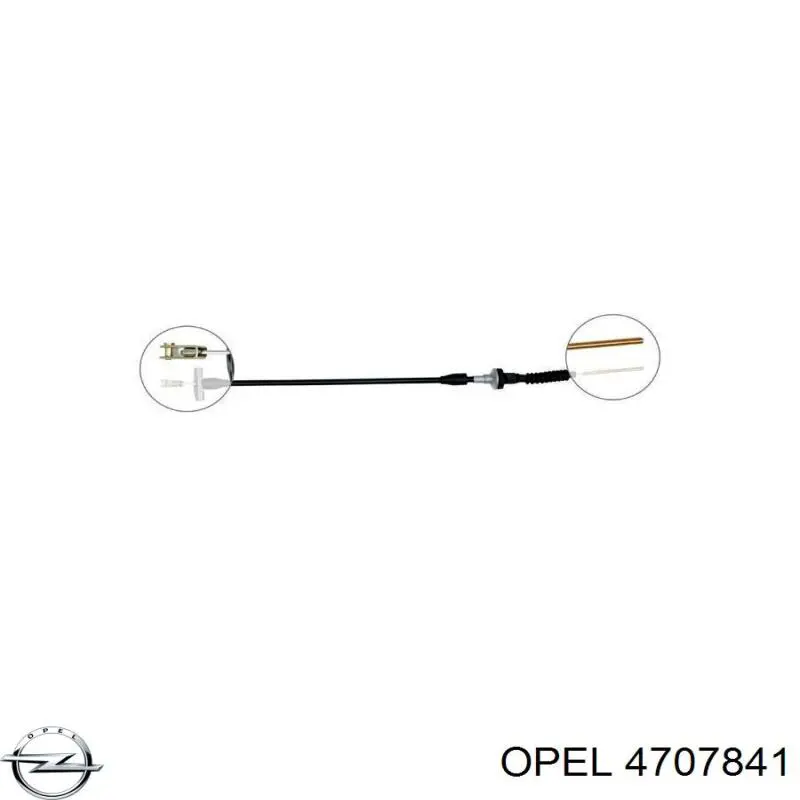Трос сцепления Opel 4707841