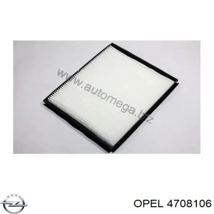 4708106 Opel фильтр салона