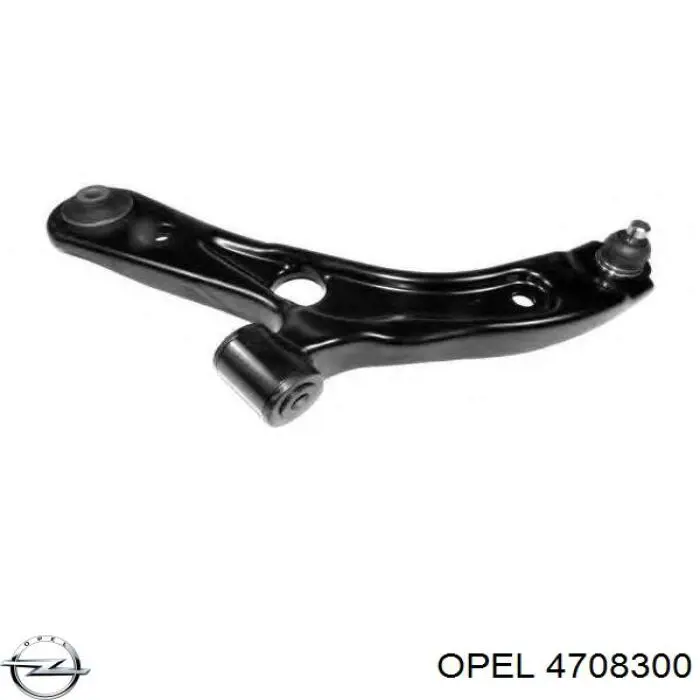 Рычаг передней подвески левый 4708300 Opel
