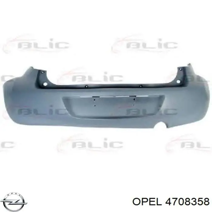 4708358 Opel Задний бампер