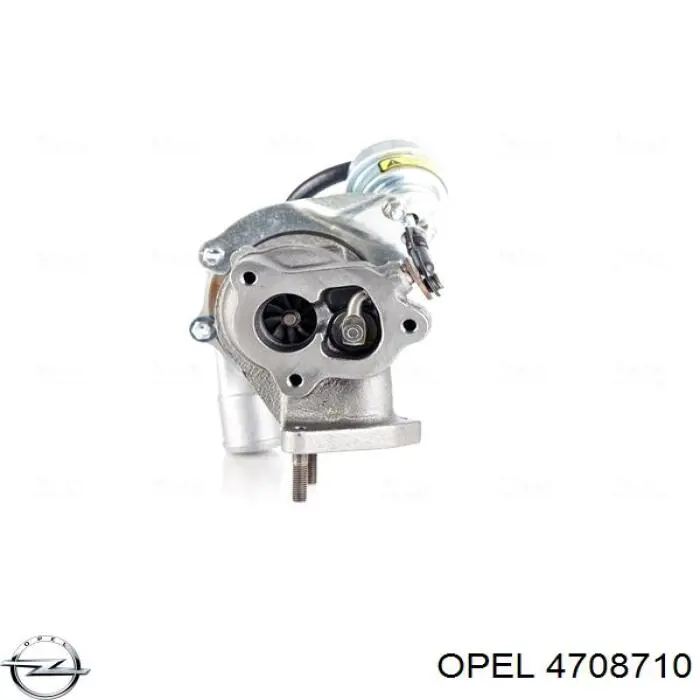 4708710 Opel Турбонаддув