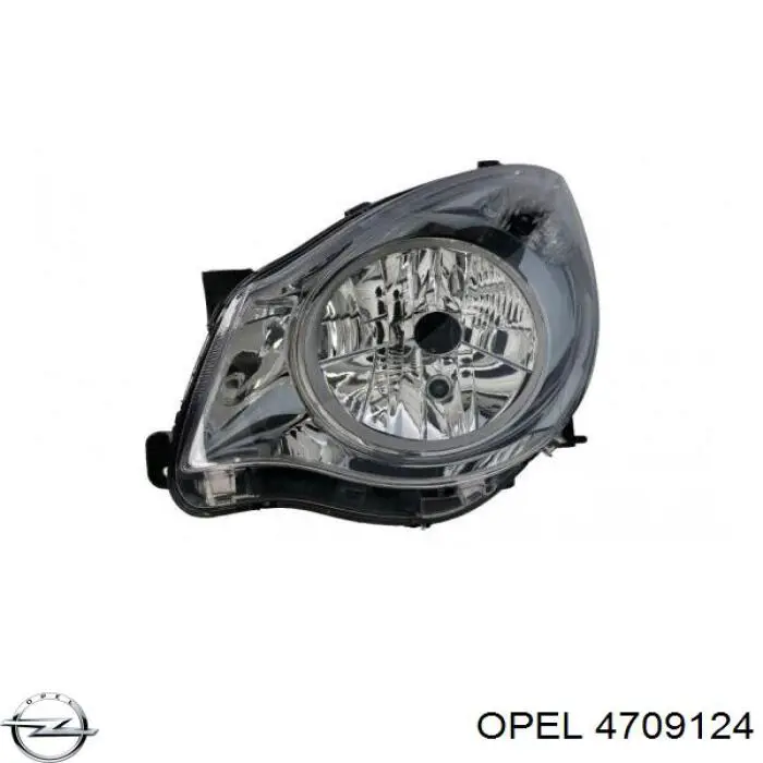 Купить 4709124 Opel Фара основная правая