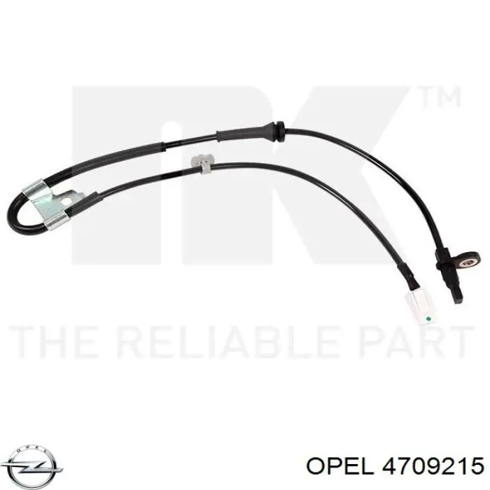 Датчик АБС (ABS) передний, правый Opel 4709215 цена, от 24.26 USD