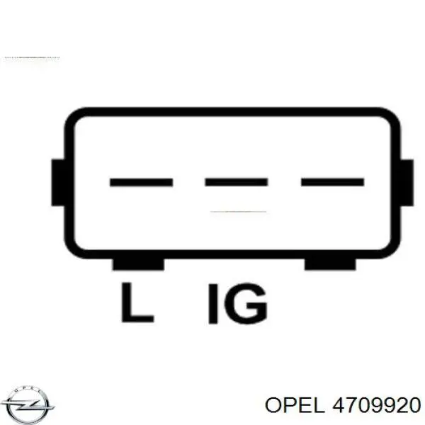 Автомобильный генератор Opel 4709920 цена, от 105.79 USD
