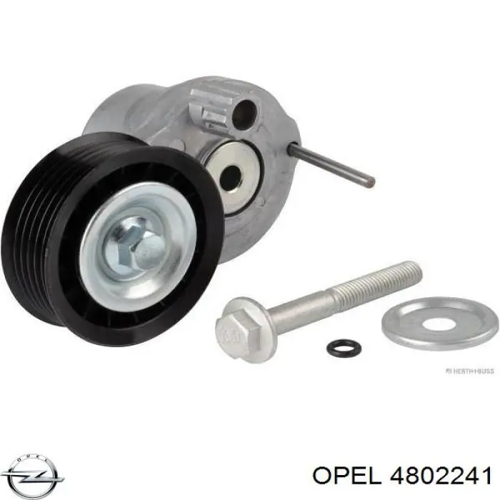 4802241 Opel Ролик натяжителя ремня агрегатов