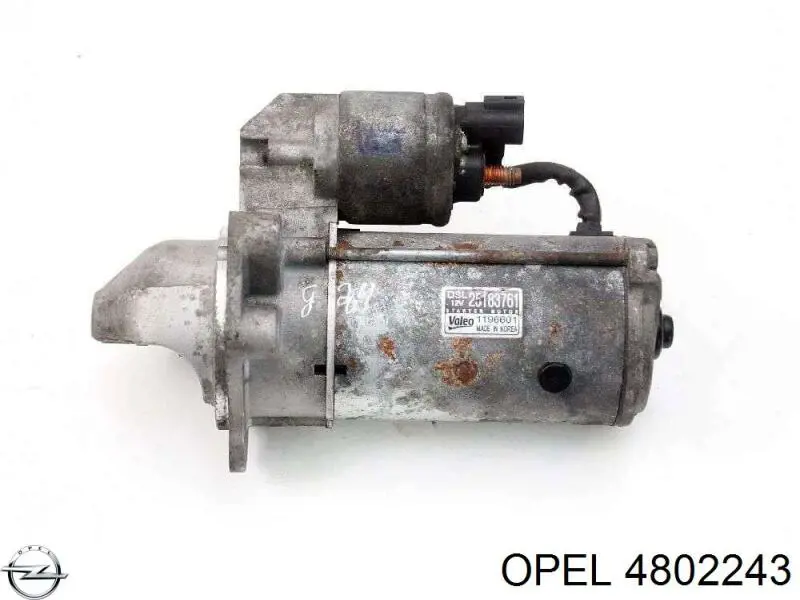 4802243 Opel motor de arranco