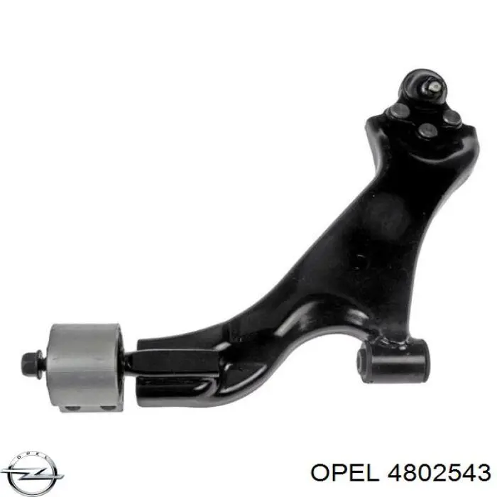 Сайлентблок переднего нижнего рычага Opel 4802543