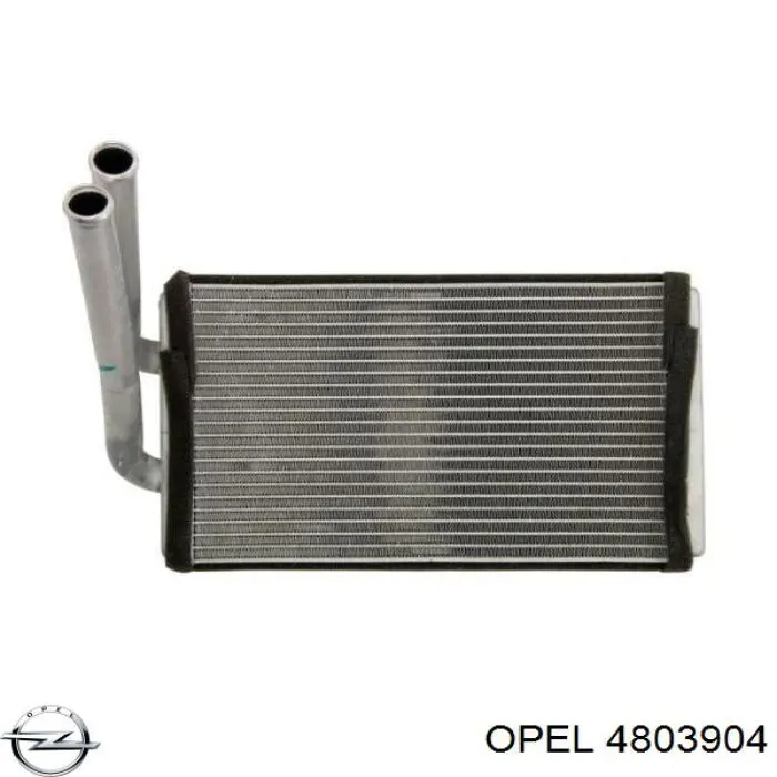 Радиатор печки 4803904 Opel