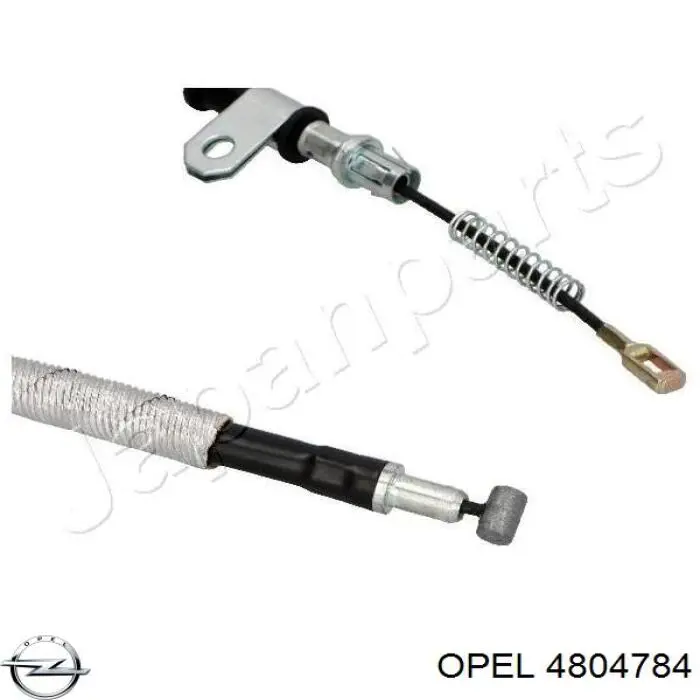 Купить 4804784 Opel Задний правый трос ручника