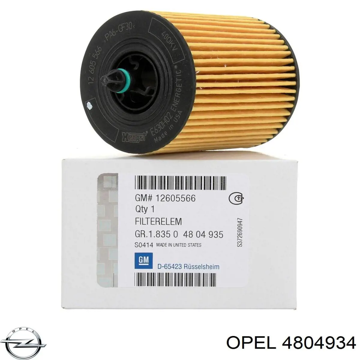 4804934 Opel масляный фильтр