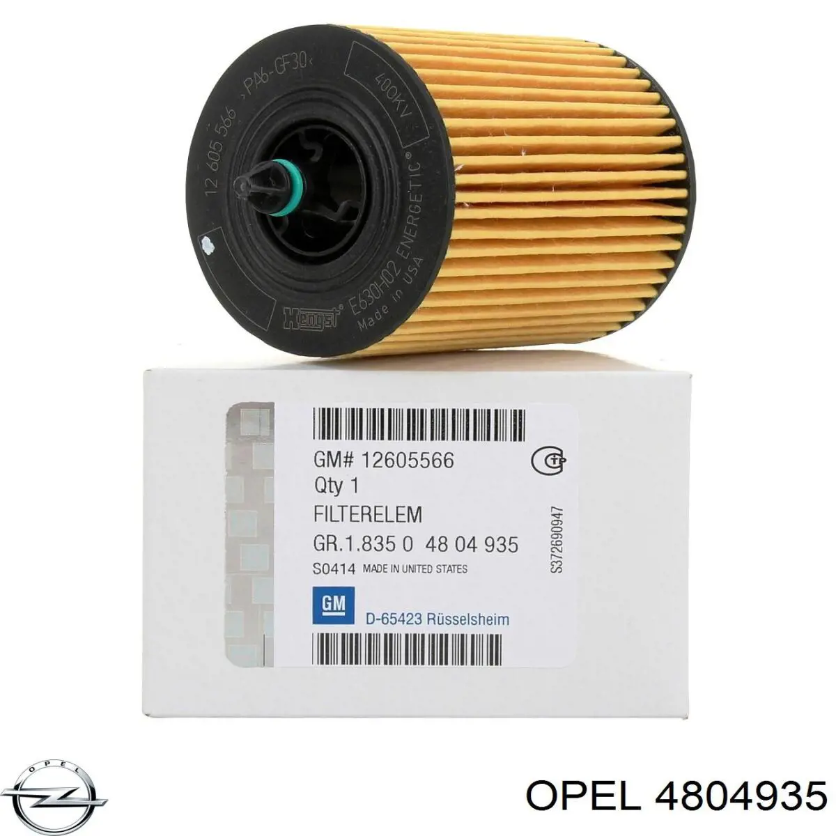 4804935 Opel масляный фильтр