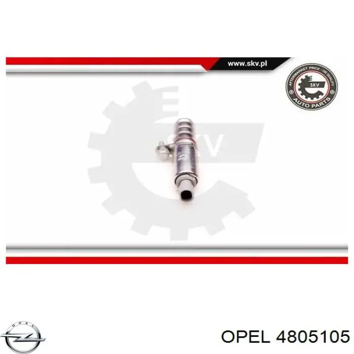 Клапан электромагнитный положения (фаз) распредвала левый Opel 4805105 цена, от 48.29 USD